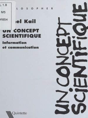 cover image of Un concept scientifique